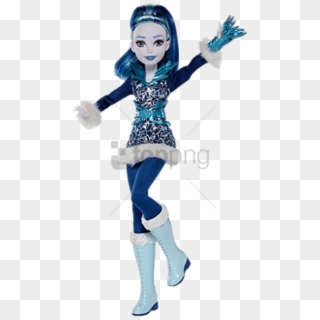 Free Png Download Dc Super Hero Girls Frost Action - Frost Dc Super Hero Girl, Transparent Png