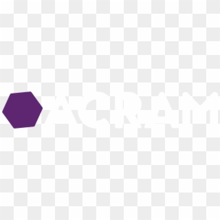 Acram Logo White Purple Acram Logo White Purple Acram - Parallel, HD Png Download