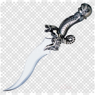 Medieval Dagger Drawing Clipart Knife Dagger Clip Art, HD Png Download