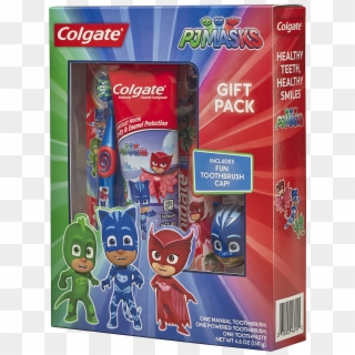 Colgate Kids Toothbrush, Toothpaste, Toothbrush Cap - Colgate, HD Png Download