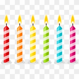 Free Png Download Birthday Candles Png Vector Png Images - Birthday Candle Transparent Background, Png Download
