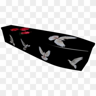 Dove Printed Wooden Coffin - Pigeons And Doves, HD Png Download