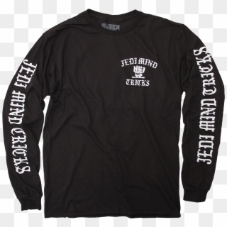 Gothic Black Longsleeve - Jedi Mind Tricks Logo Shirt, HD Png Download