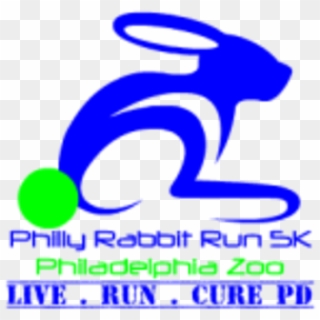Philly Rabbit Run 5k/1m @ Philadelphia Zoo For Parkinson's - Graphic Design, HD Png Download
