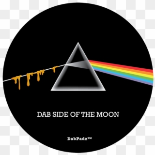 Dab Side Of The Moon Dab Pad - Dark Side Of The Moon, HD Png Download