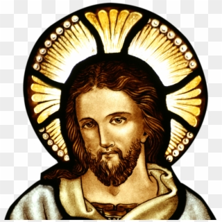 Jesus Stained Glass - Jesus Christ, HD Png Download