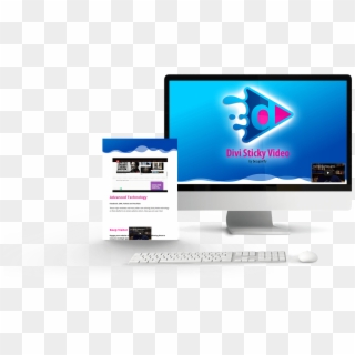 Divi Sticky Video - Online Advertising, HD Png Download