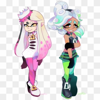 0 Goldilale Splatoon 2 Kid Icarus - Pearl And Marina Callie And Marie, HD Png Download