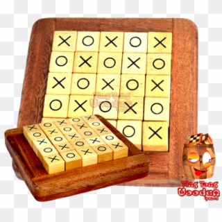 Quixo, Cross Road Or Tic Tac Toe Wooden Strategy Game, HD Png Download