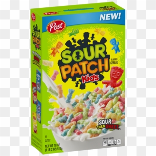 More - Post Sour Patch Cereal, HD Png Download