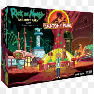 Rick And Morty - Anatomy Park Board Game, HD Png Download