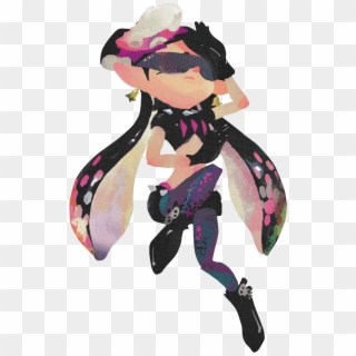 “transparent Callie From The Splatoon 2 Artbook ” - Stuffed Toy, HD Png Download