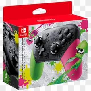 Add To Wish List - Nintendo Switch Pro Controller Splatoon, HD Png Download