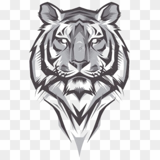 Tiger Png Logo - Tigre De Bengala Dibujo, Transparent Png