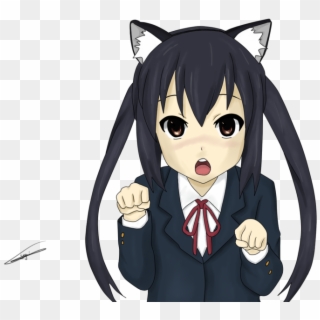 This Character Constantly Has Cat Ears Put On For - K On Cat Ears, HD Png Download