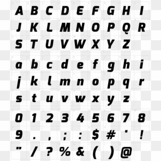 Font Characters - Frosty Font, HD Png Download