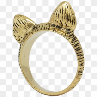 Cat Ears Ring - Engagement Ring, HD Png Download