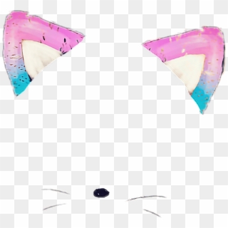 Cat Sticker - Cat Ears Snapchat Filter, HD Png Download