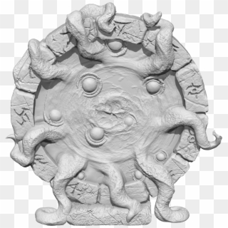 Cthulu Portal Cthulu Totem Png - Carving, Transparent Png