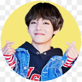 V Taehyung - Transparent Bts Taehyung Stickers, HD Png Download