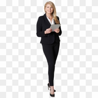 Business Woman Standing Png , Png Download, Transparent Png