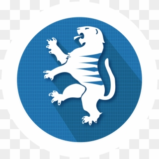 Logo Logo - Tiger Logo Png Blue, Transparent Png