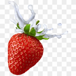 Strawberry Png Free Download - 草莓 牛奶 Png, Transparent Png