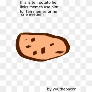 This Free Icons Png Design Of Teh Meme Potato, Transparent Png
