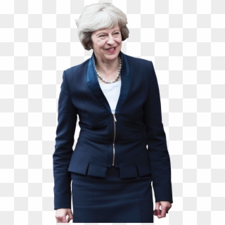 Theresa May Standing - Theresa May No Background, HD Png Download