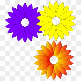 Yellow Flowers Png, Transparent Png