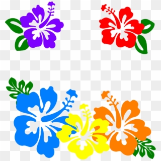 Yellow Flower Png Banner Hawaii - Hibiscus Flowers Clipart Png, Transparent Png