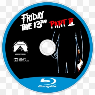 Friday The 13th Part 2 Bluray Disc Image - Friday The 13th Part 2, HD Png Download