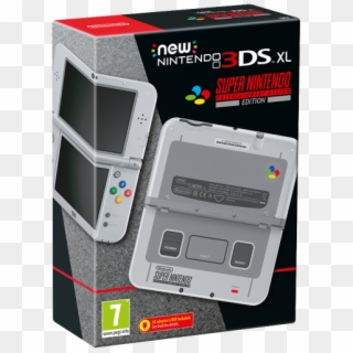 Ci Nintendods Bundles 3ds Snes Pegi - Nintendo 3ds Rare Edition, HD Png Download