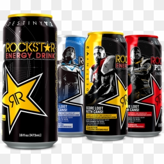 Destiny 2 Pop-tarts And Rockstar Energy Drinks Are - Rockstar Energy Drink Destiny 2, HD Png Download