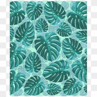 Tropical Leaf Monstera Plant Pattern Duvet Cover 86 - Swiss Cheese Plant, HD Png Download