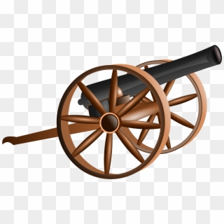 Civil War Cannon Clipart, HD Png Download
