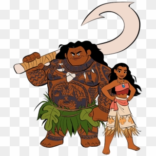 Moana And Maui Png - Png Moana Clipart Transparent, Png Download