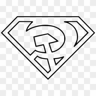 Faze Logo Coloring Pages - Superman Red Son Symbol, HD Png Download