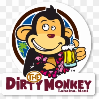 The Dirty Monkey - Dirty Monkey Lahaina, HD Png Download