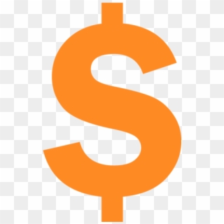 Dollar Sign - Orange Dollar Sign Png, Transparent Png