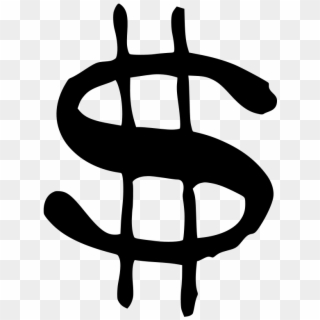 United States Currency Symbol - Dollar Sign Drawing Png, Transparent Png