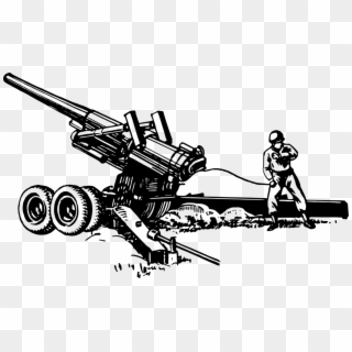 Artillery Clipart Revolutionary War Cannon - Artillery Clipart, HD Png Download
