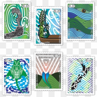 Maui And The Fish - Christmas Stamps, HD Png Download