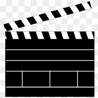 Clapperboard Clipart Clipart Collection Film Slate - Clapper Board Vector Png, Transparent Png