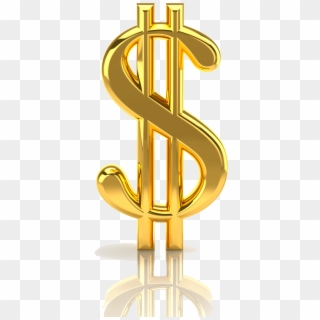 Free Png Download Dollar Sign In Gold Png Images Background - Dollar Gold, Transparent Png