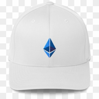 Ethereum Logo Flexfit Structured Cap - Baseball Cap, HD Png Download