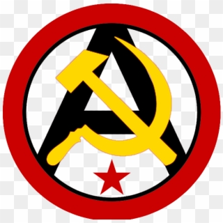 Anarchist Communist Logo - Anarcho Communism Symbol Png, Transparent Png