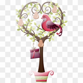 Download Christine Staniforth ♛༻ Days To Christmas, - Partridge In A Pear Tree Clipart, HD Png Download