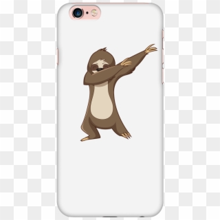 Funny Sloth Iphone 5 Phone Case, Lazy Sloth Themed - Cartoon, HD Png Download