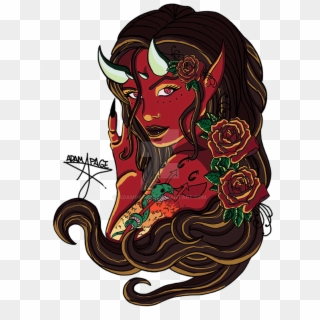 Flash Tattoo Demon Devil Michael Download Free Image - Devil Tattoo Png, Transparent Png
